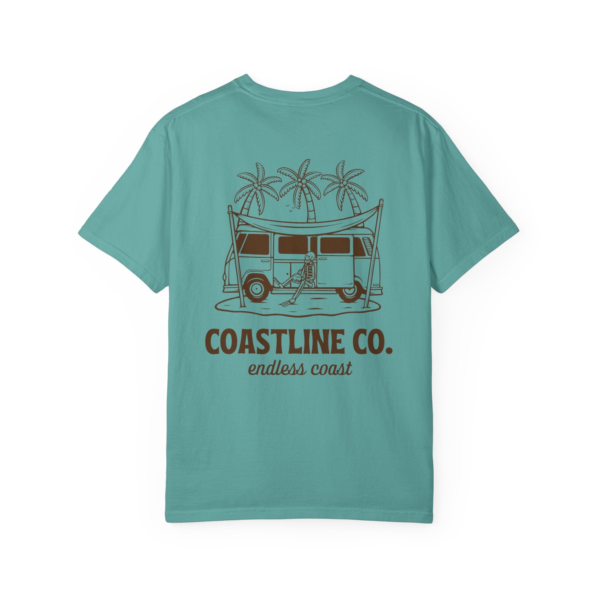 Coastline Co. Surf Van T-Shirt — "Endless Coast" Graphic Tee