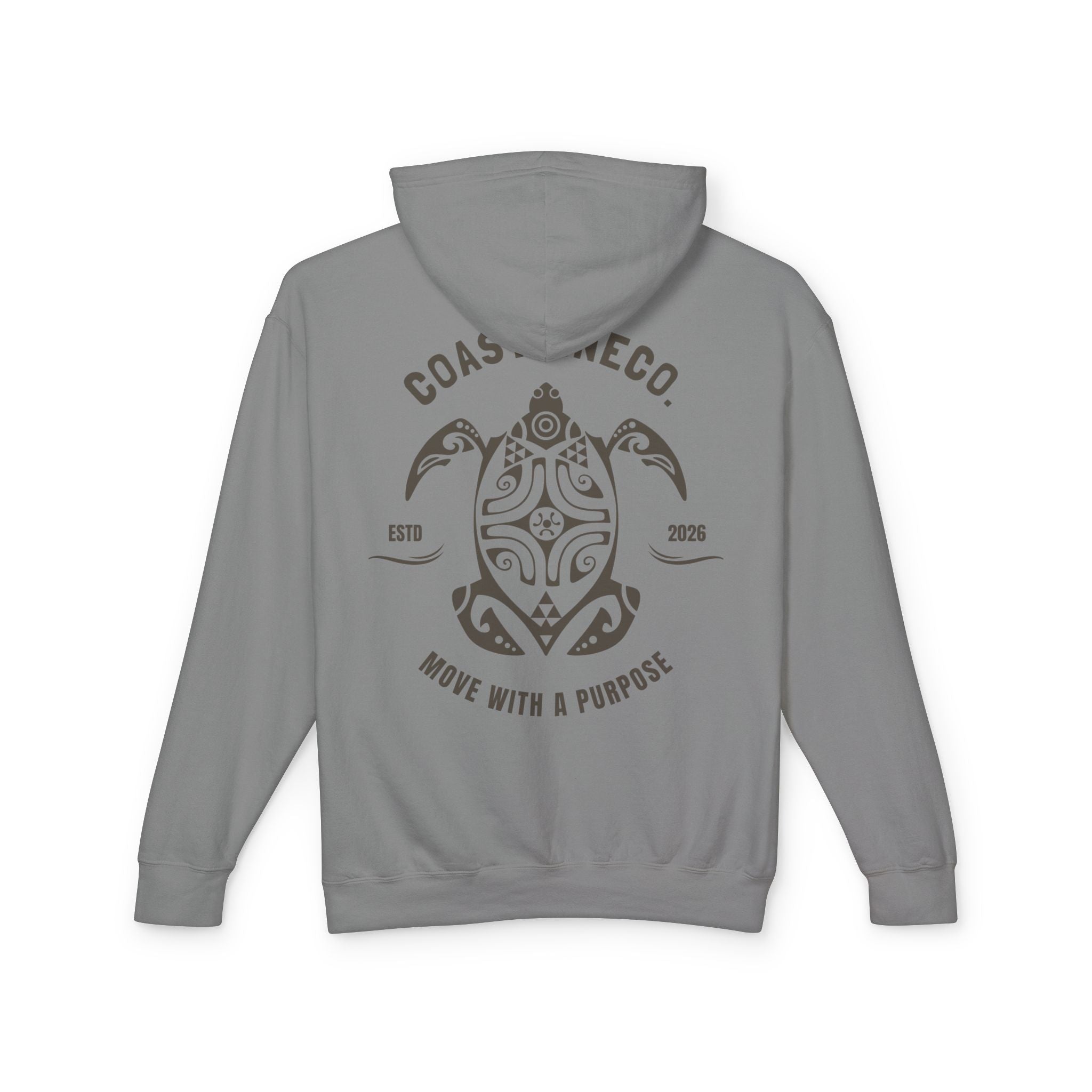 Coastline Co. Turtle Hoodie — Move With a Purpose Lightweight Pullover