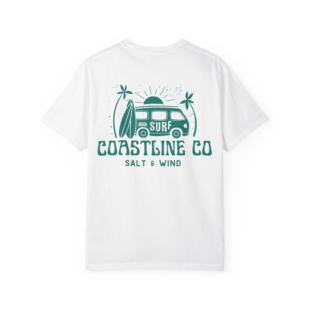 Coastline Co Surf Van T-Shirt — Retro Beach Graphic Tee