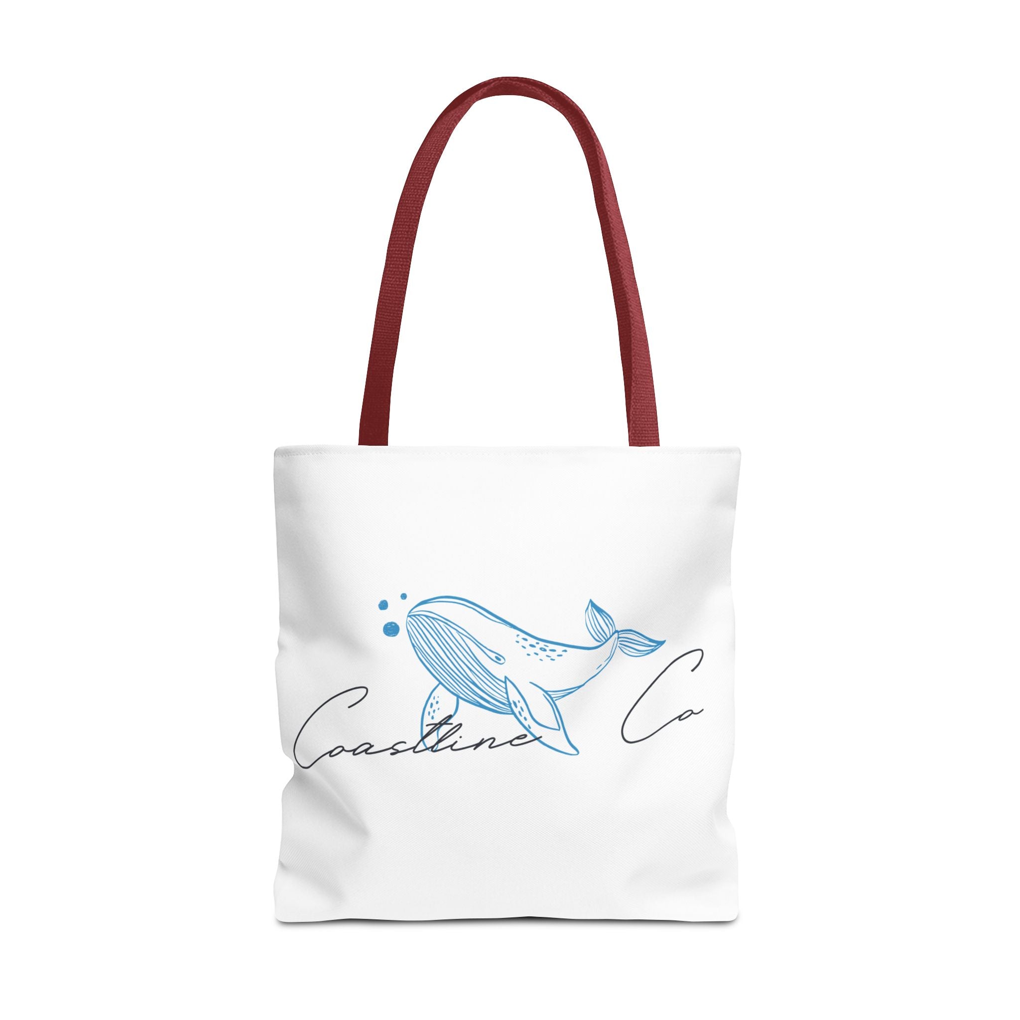 Tote Bag — Coastal Whale Illustration Tote (Coastline Co.)