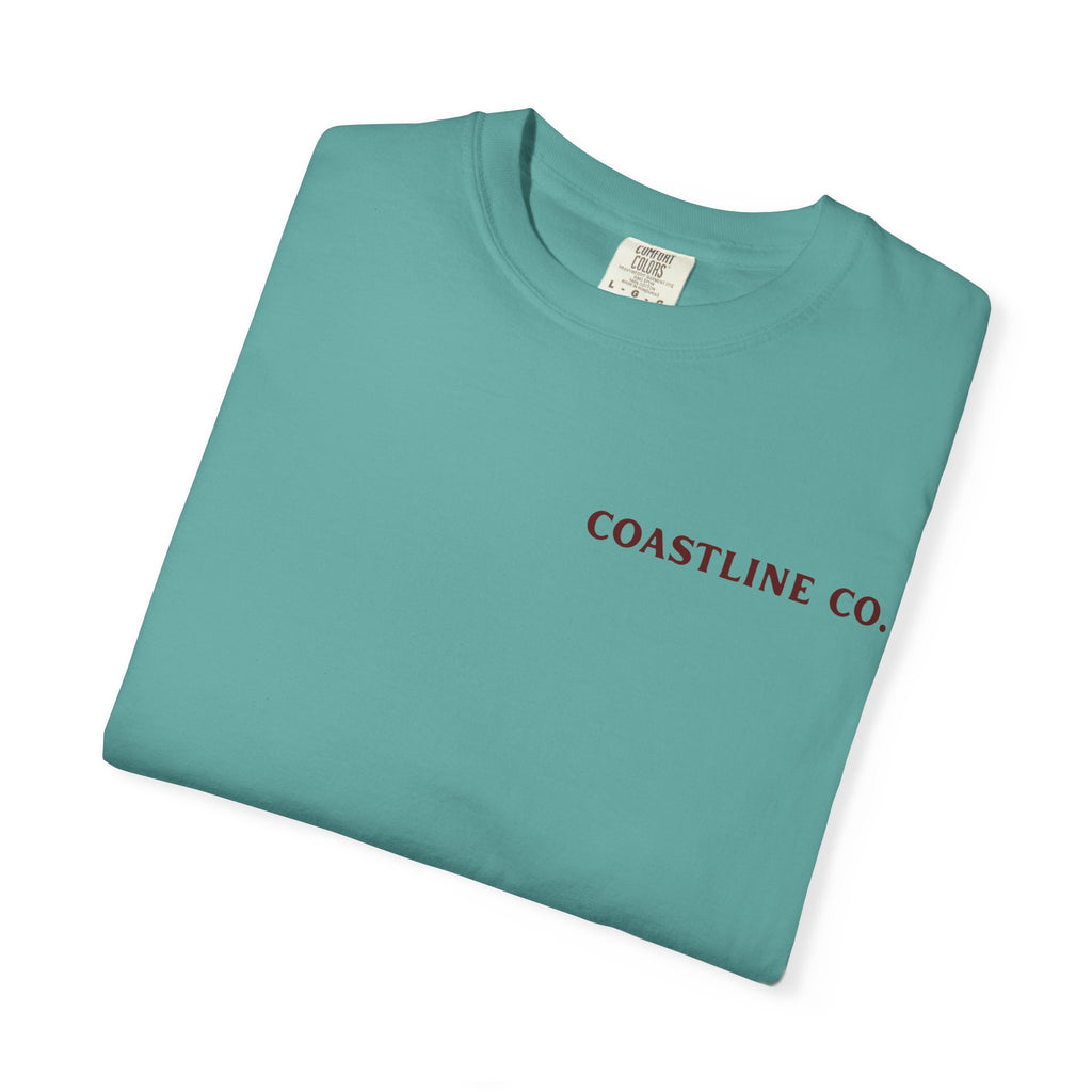 Coastline Co. Bass Patch Tee — "Lost in the Tide" Graphic T-Shirt