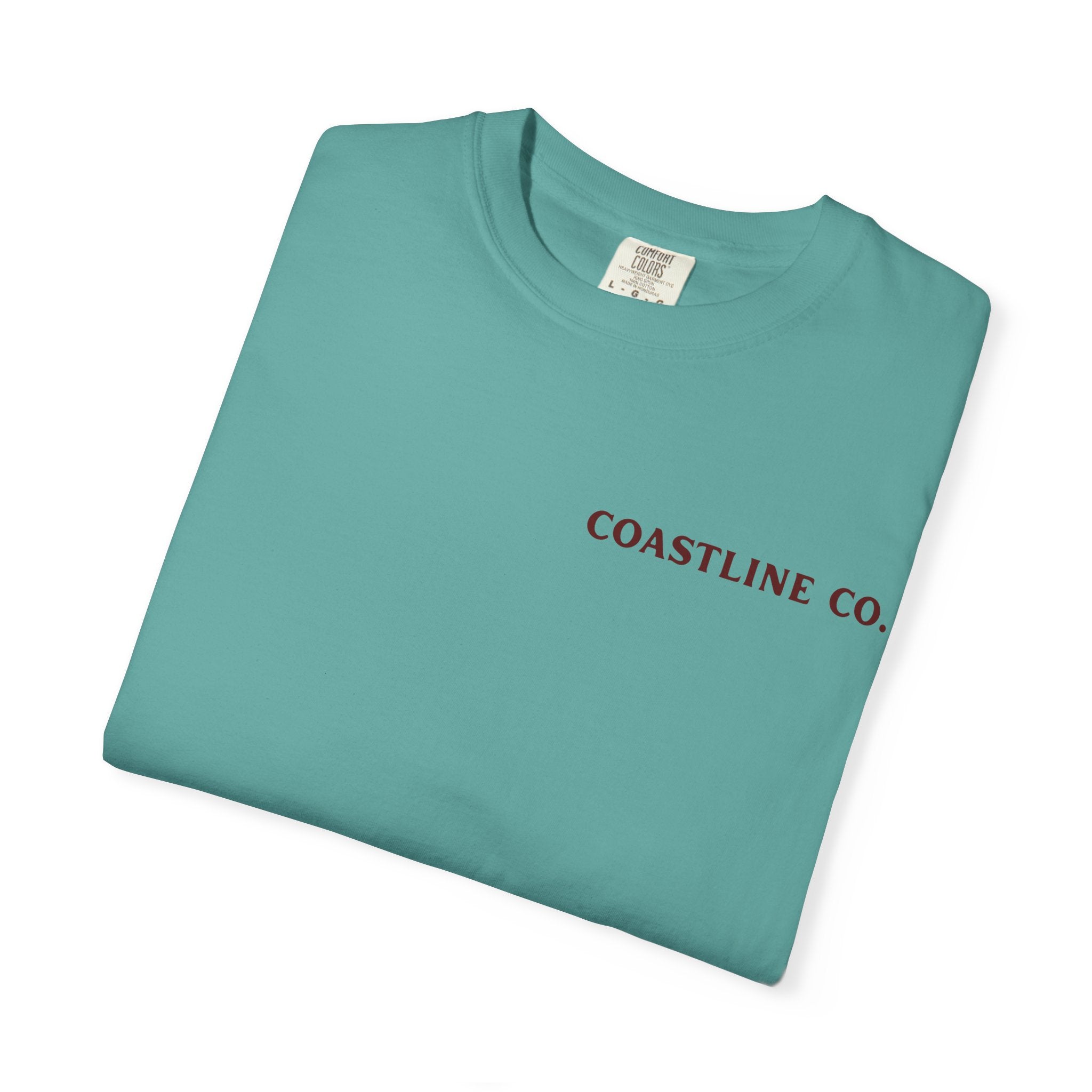 Coastline Co. Bass Patch Tee — "Lost in the Tide" Graphic T-Shirt