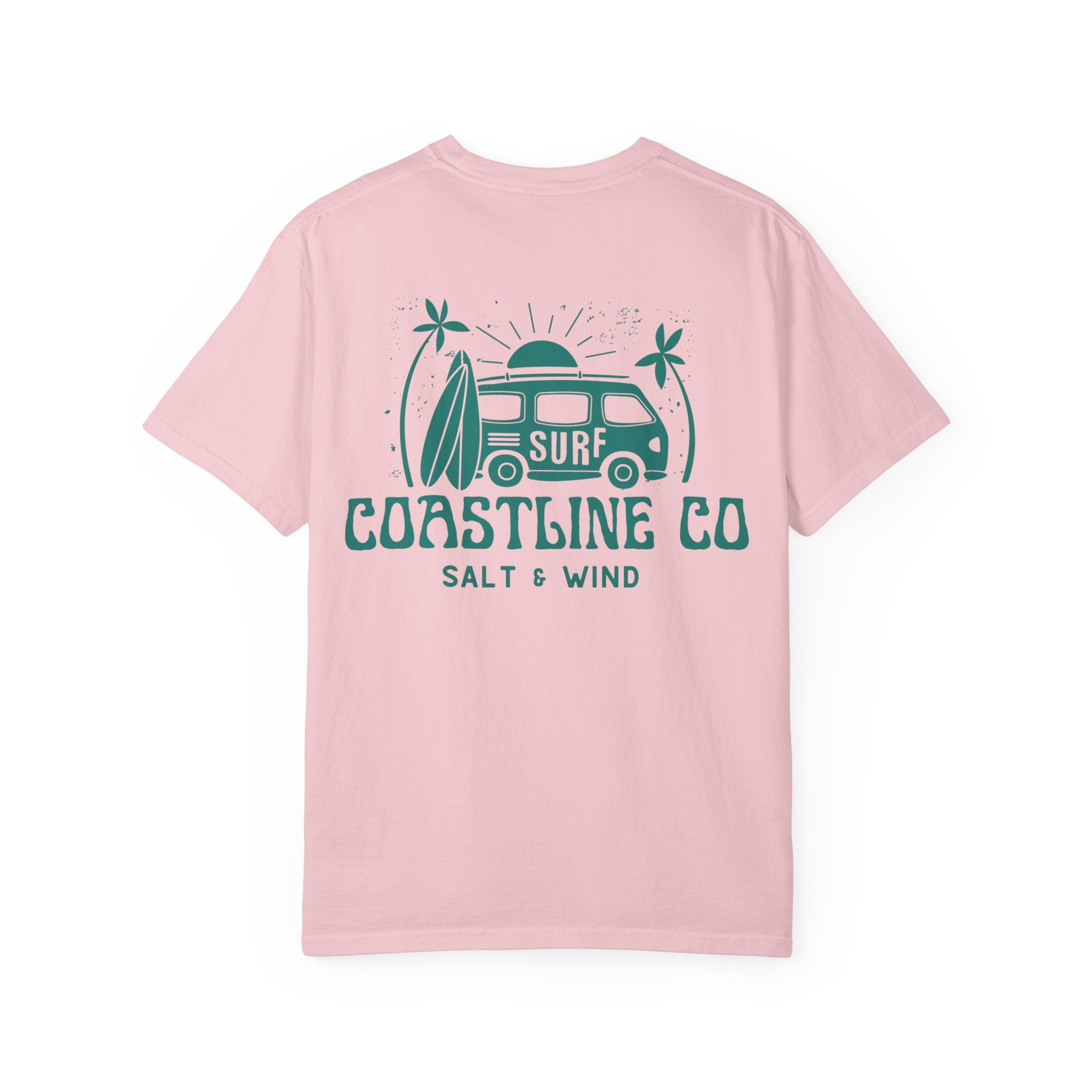 Coastline Co Surf Van T-Shirt — Retro Beach Graphic Tee