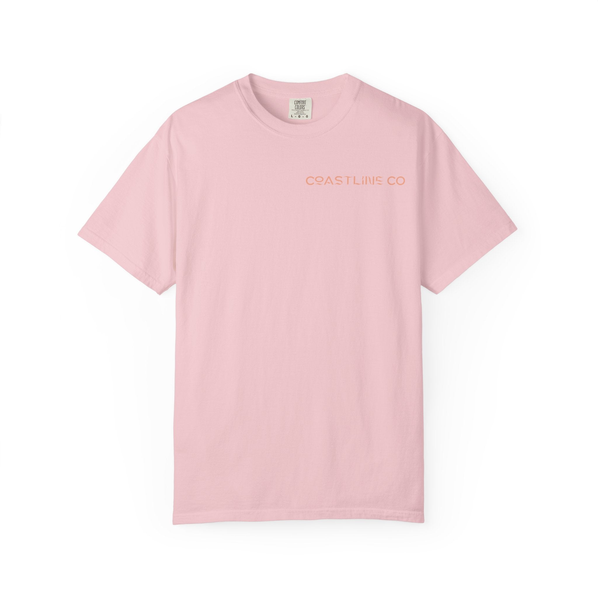 T-Shirt — Coastline Co Tiki Logo Tee (Back Graphic)