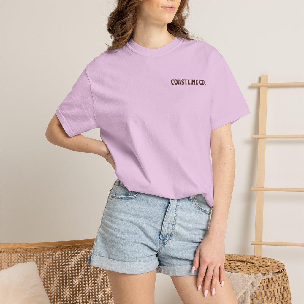 Coastline Co. Surf Van T-Shirt — "Endless Coast" Graphic Tee