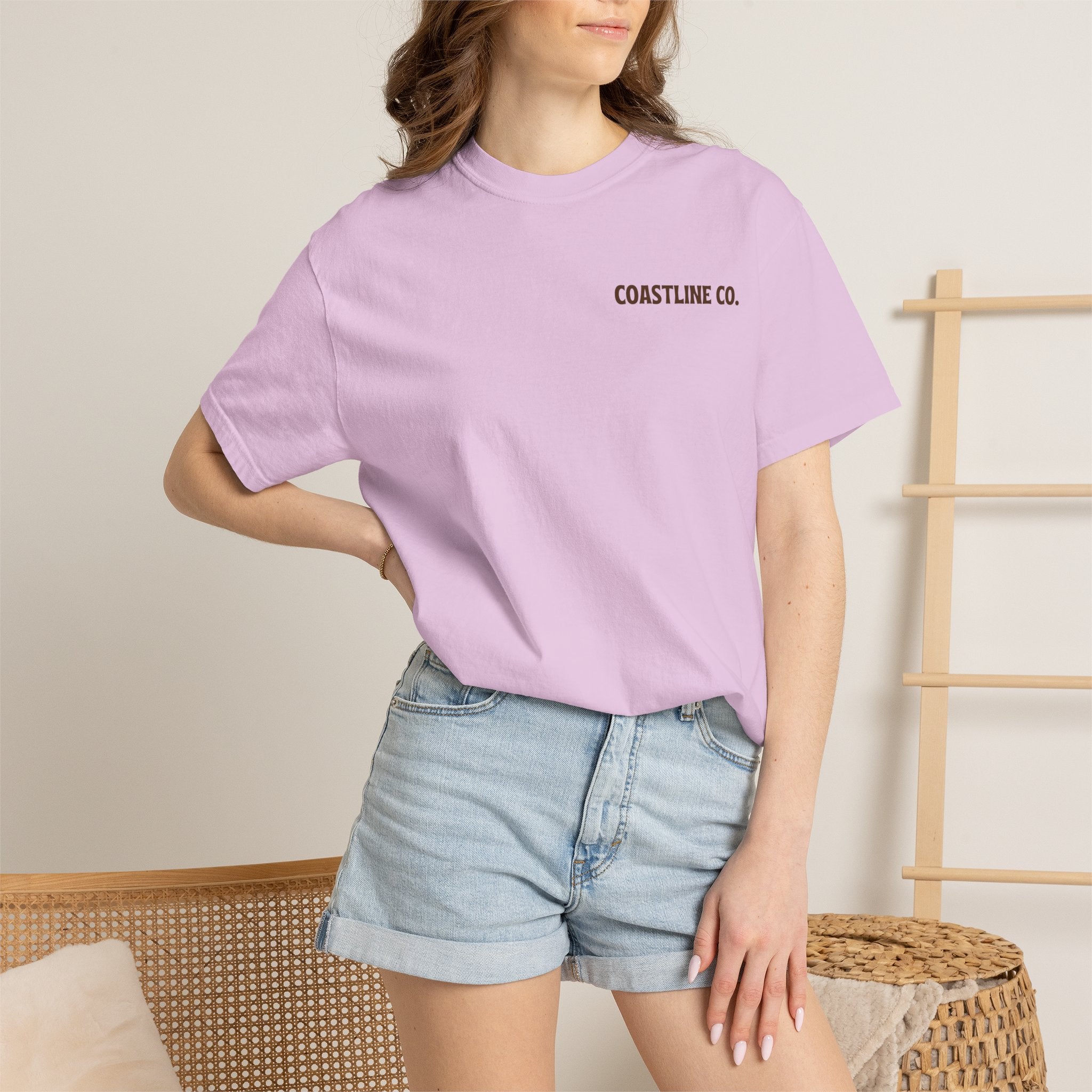 Coastline Co. Surf Van T-Shirt — "Endless Coast" Graphic Tee