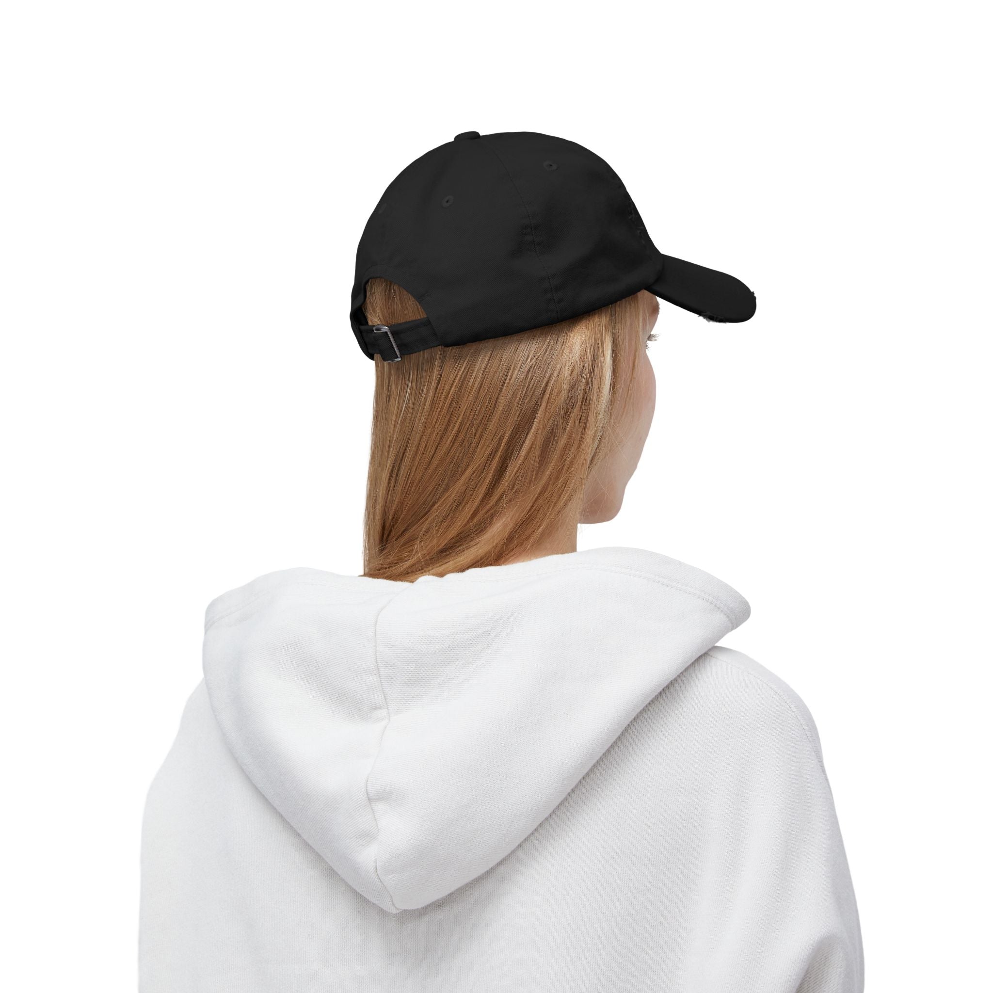 Distressed Shaka Cap — Surf Vibe Embroidered Hat