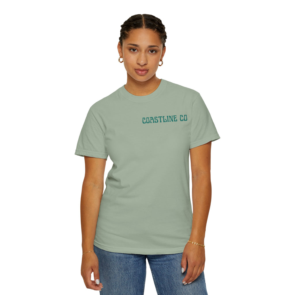 Coastline Co Surf Van T-Shirt — Retro Beach Graphic Tee