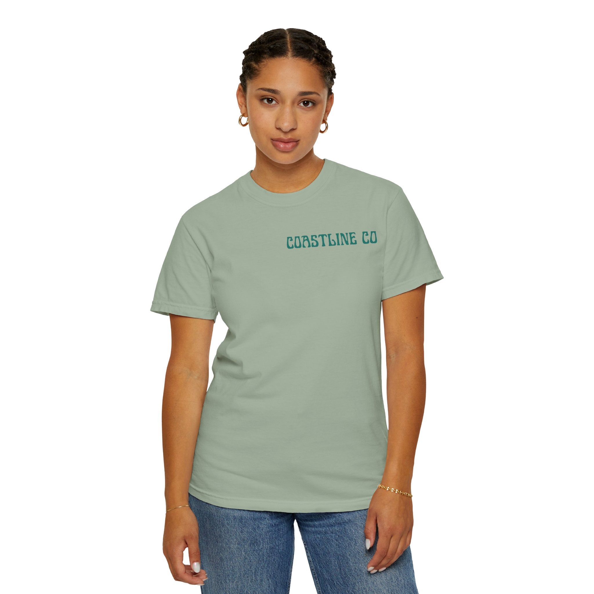 Coastline Co Surf Van T-Shirt — Retro Beach Graphic Tee