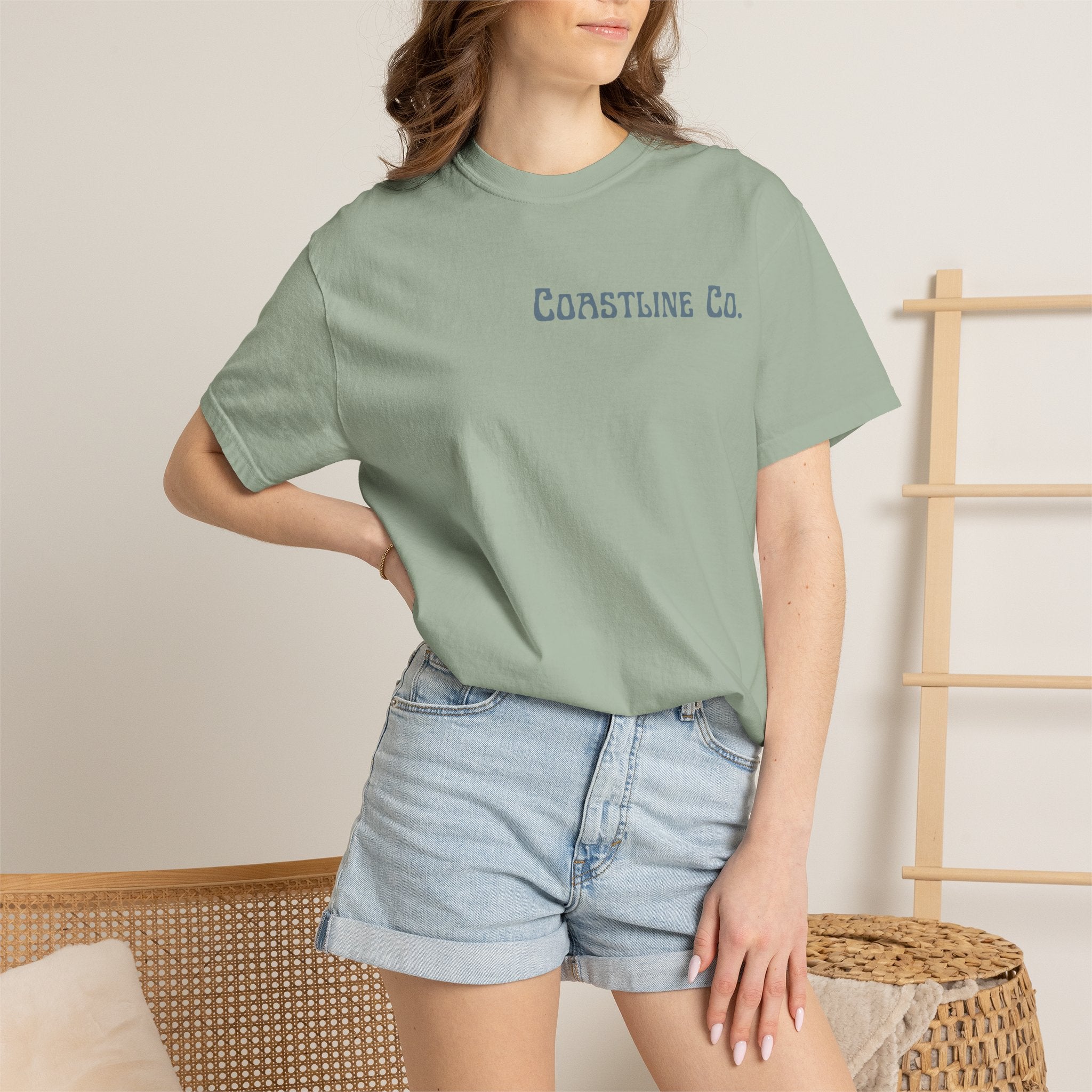 Coastline Co. 'No Rush' Surf Van T-Shirt