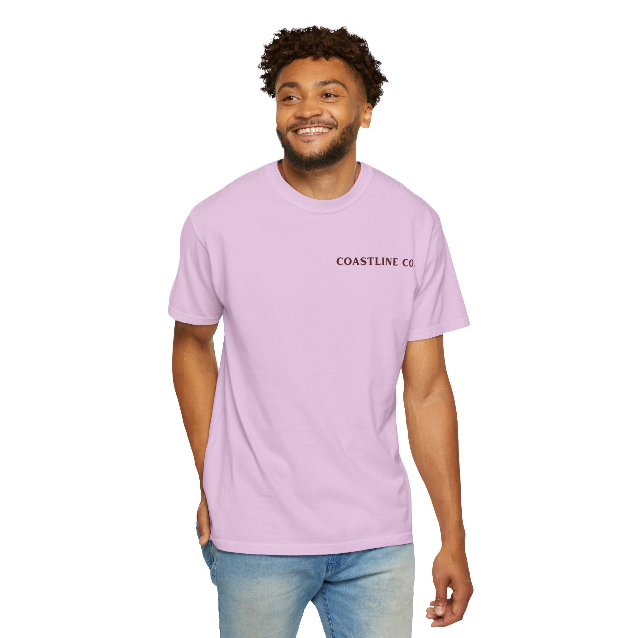 Coastline Co. Bass Patch Tee — "Lost in the Tide" Graphic T-Shirt