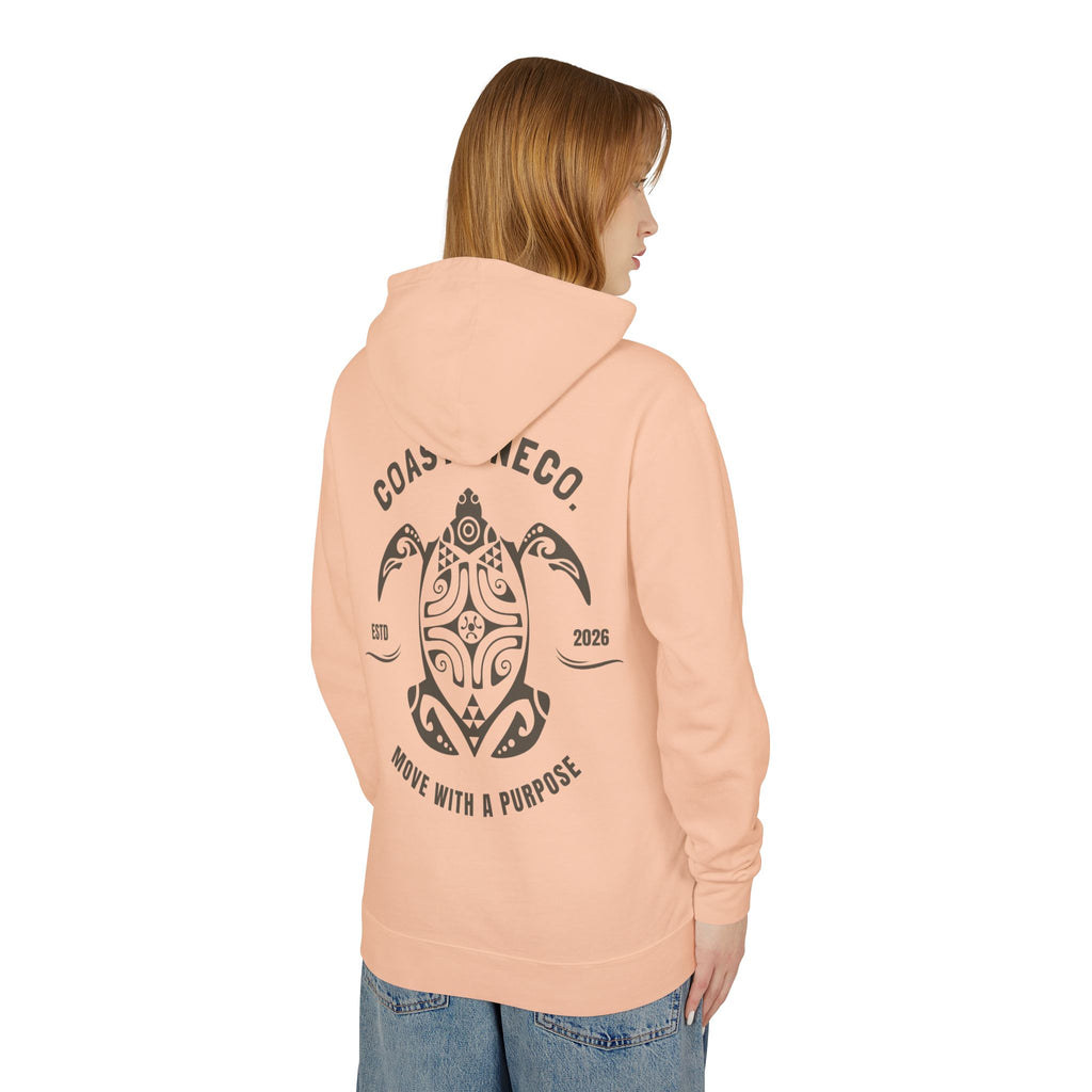 Coastline Co. Turtle Hoodie — Move With a Purpose Lightweight Pullover
