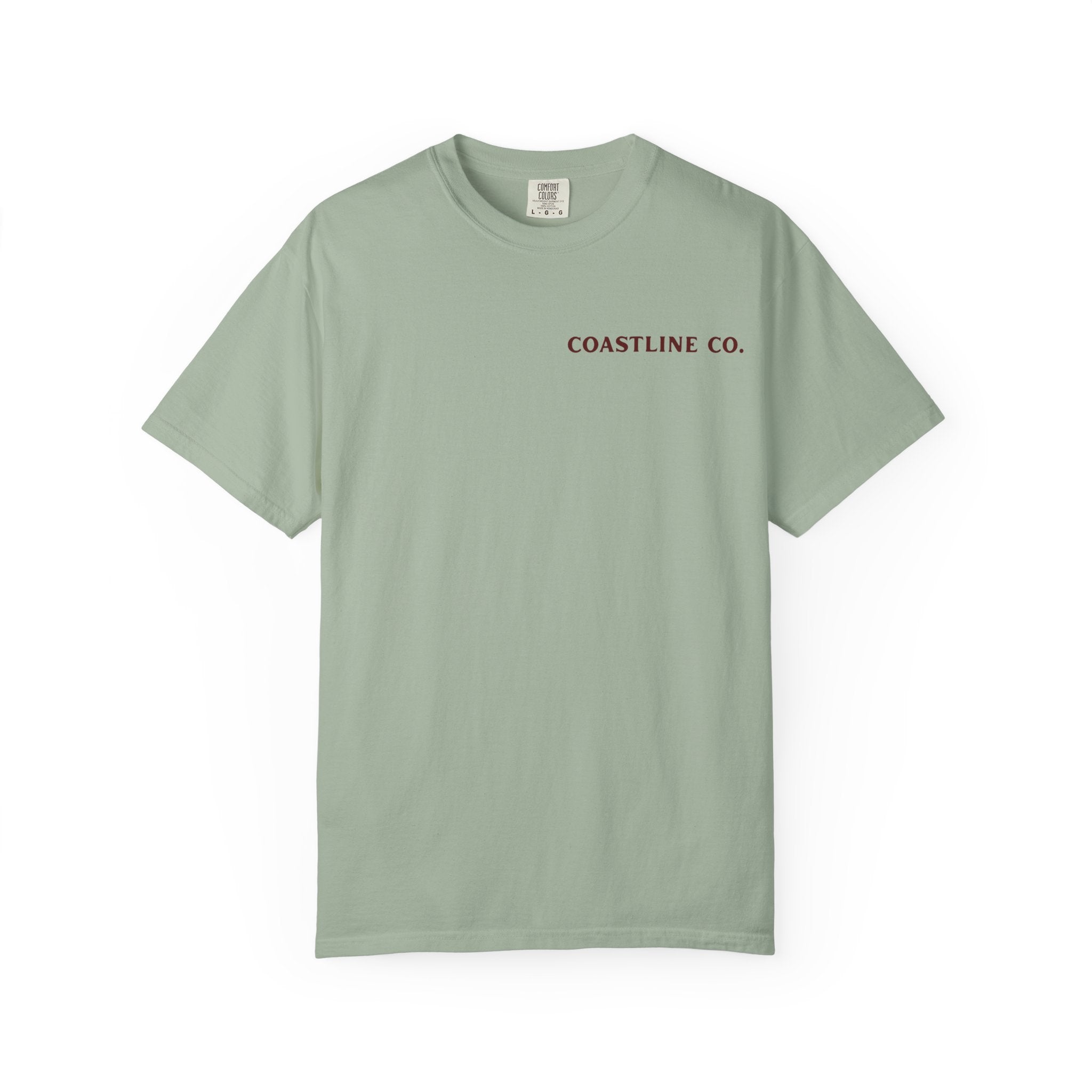 Coastline Co. Bass Patch Tee — "Lost in the Tide" Graphic T-Shirt