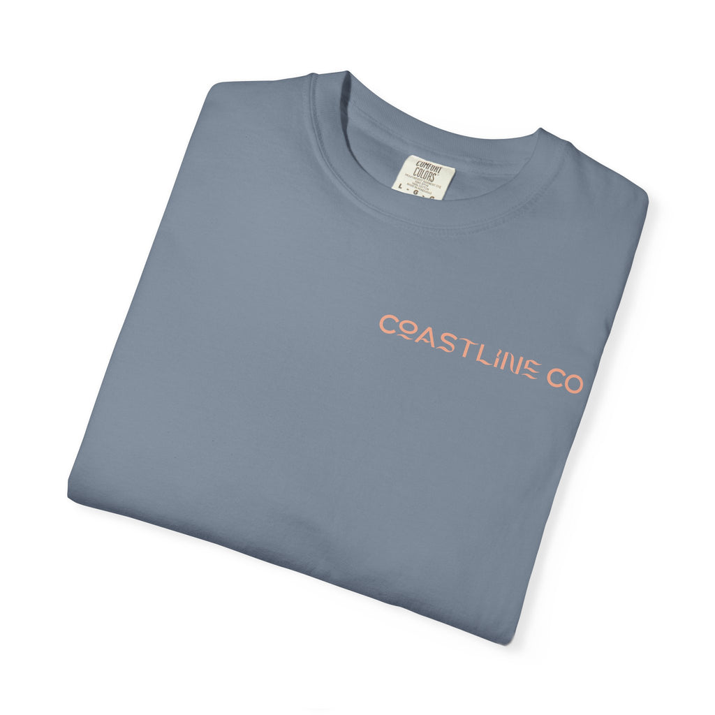 T-Shirt — Coastline Co Tiki Logo Tee (Back Graphic)