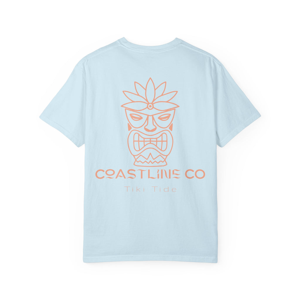 T-Shirt — Coastline Co Tiki Logo Tee (Back Graphic)