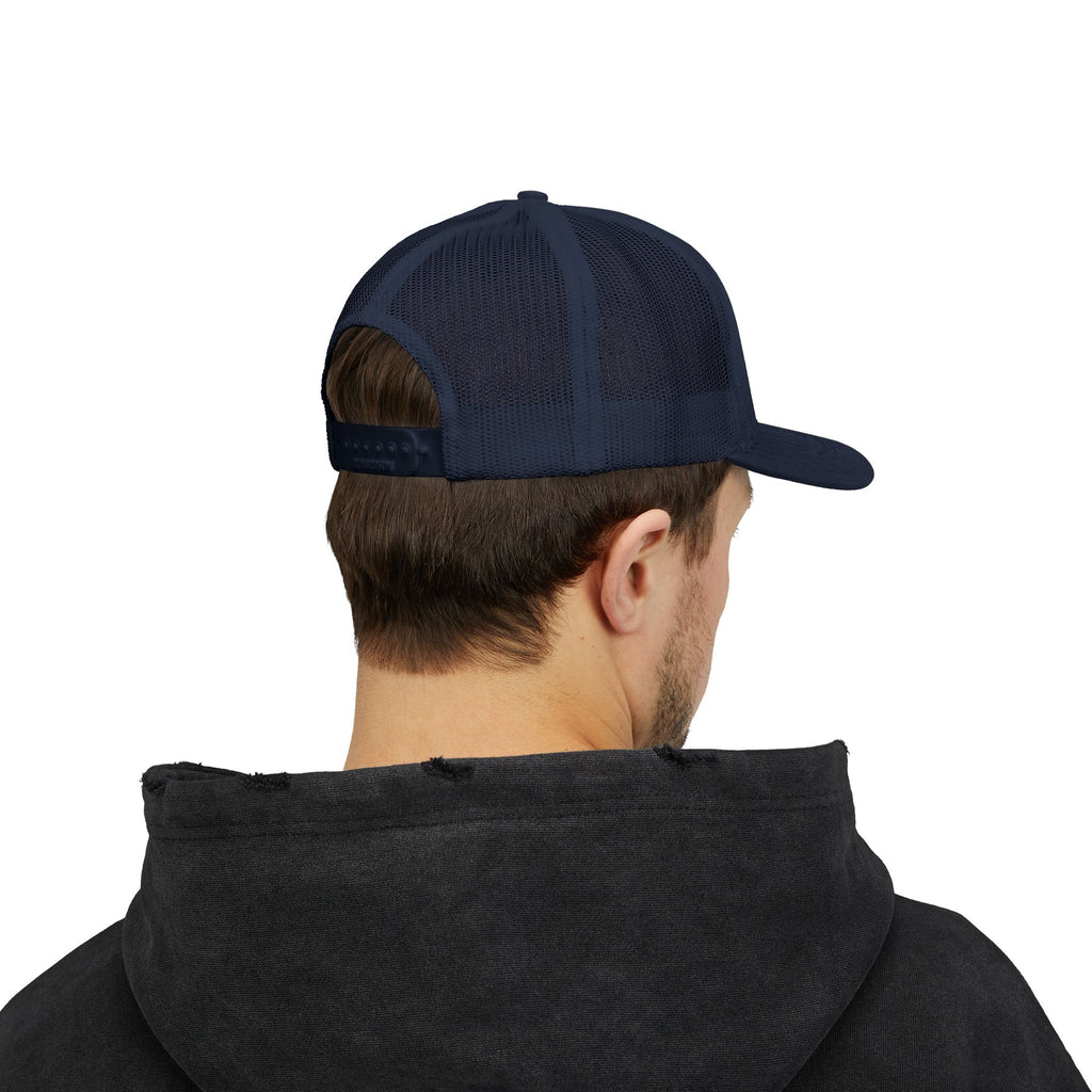 Coastline Co. Wave Trucker Cap – Premium Surf Logo Snapback
