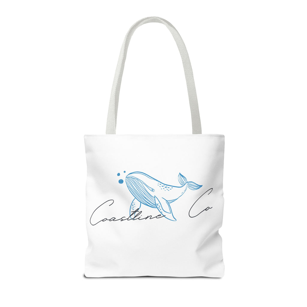 Tote Bag — Coastal Whale Illustration Tote (Coastline Co.)