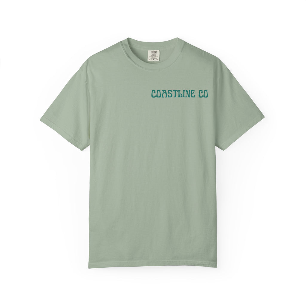 Coastline Co Surf Van T-Shirt — Retro Beach Graphic Tee