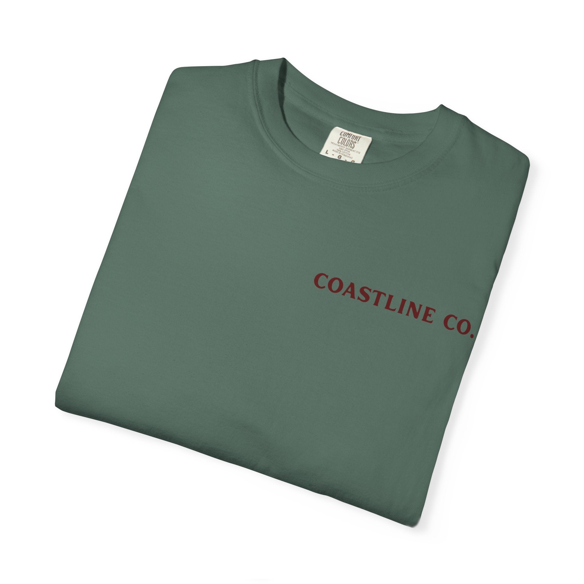 Coastline Co. Bass Patch Tee — "Lost in the Tide" Graphic T-Shirt