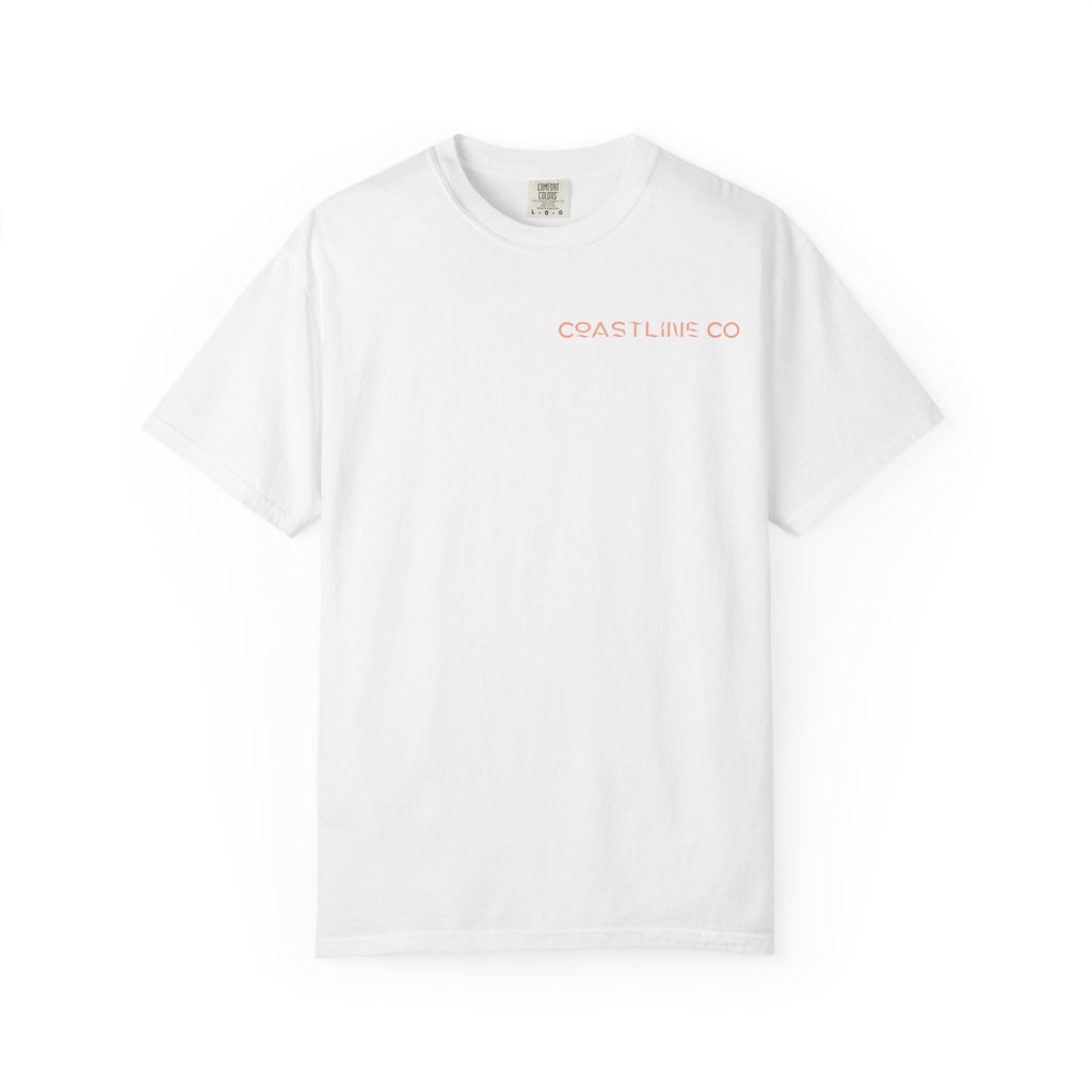 T-Shirt — Coastline Co Tiki Logo Tee (Back Graphic)