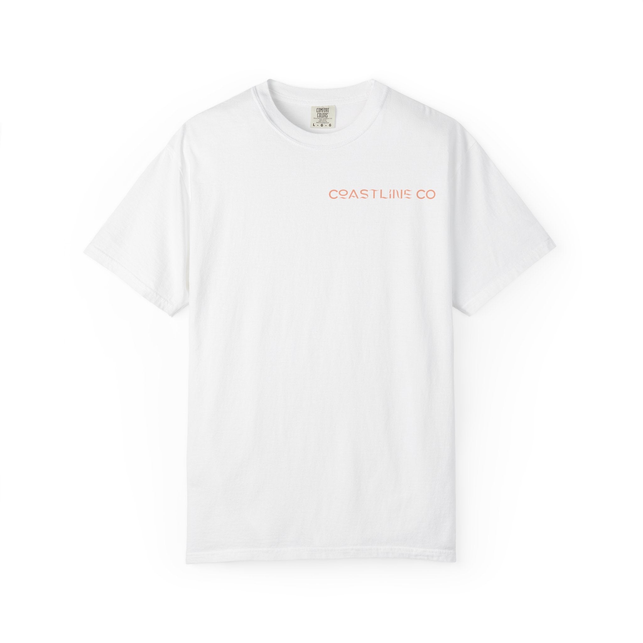 T-Shirt — Coastline Co Tiki Logo Tee (Back Graphic)