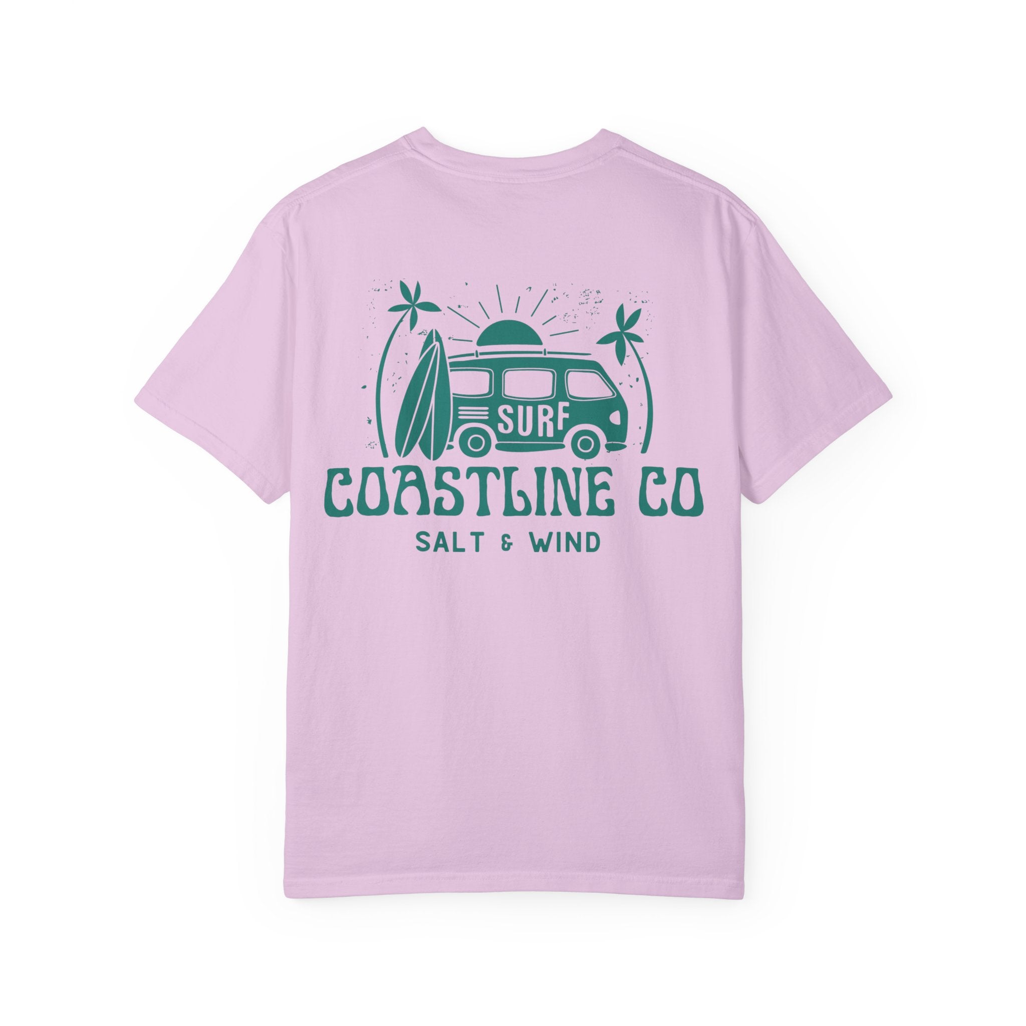 Coastline Co Surf Van T-Shirt — Retro Beach Graphic Tee