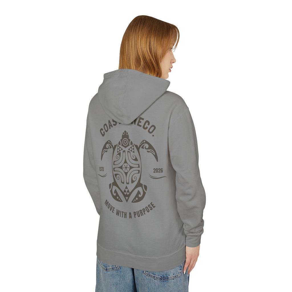 Coastline Co. Turtle Hoodie — Move With a Purpose Lightweight Pullover