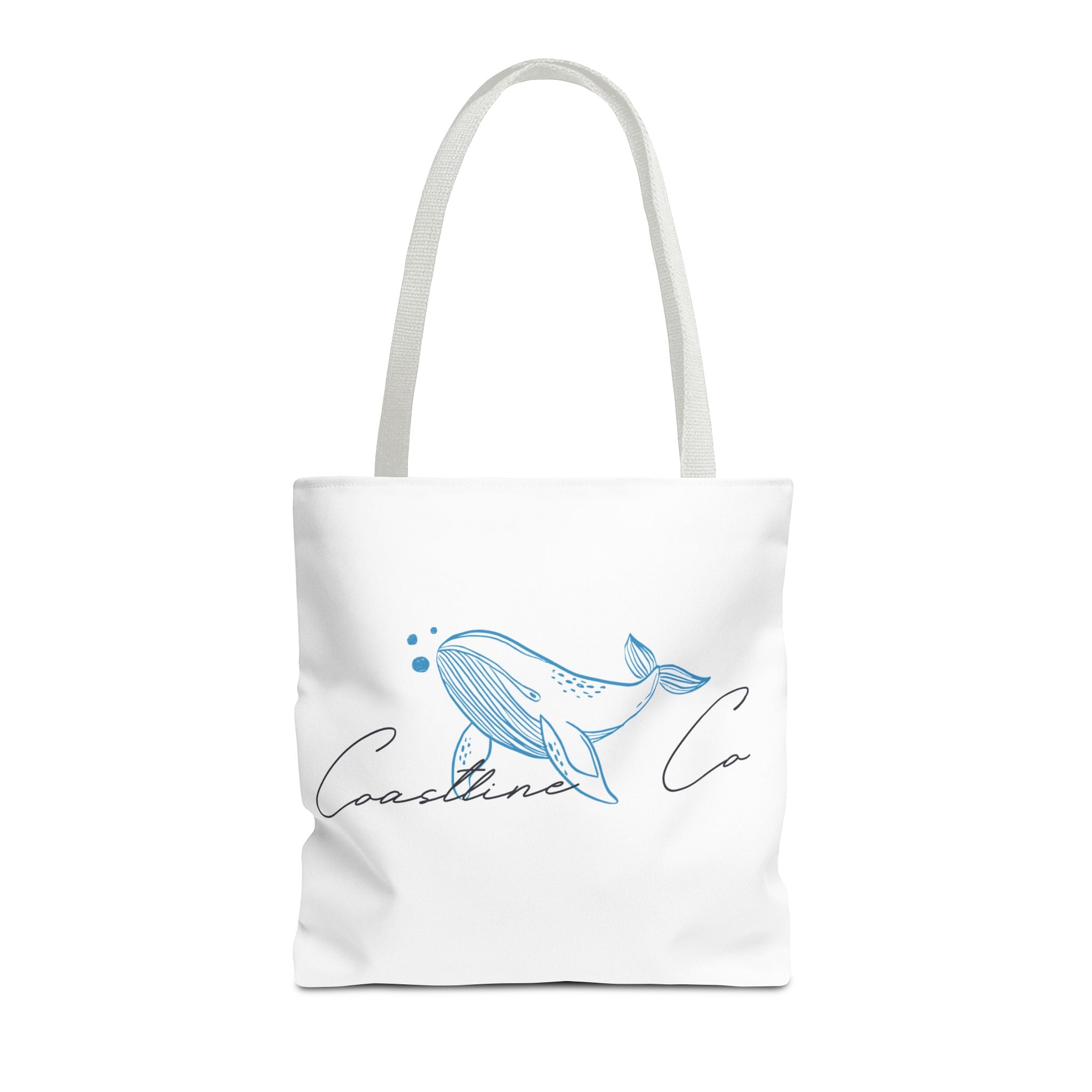 Tote Bag — Coastal Whale Illustration Tote (Coastline Co.)