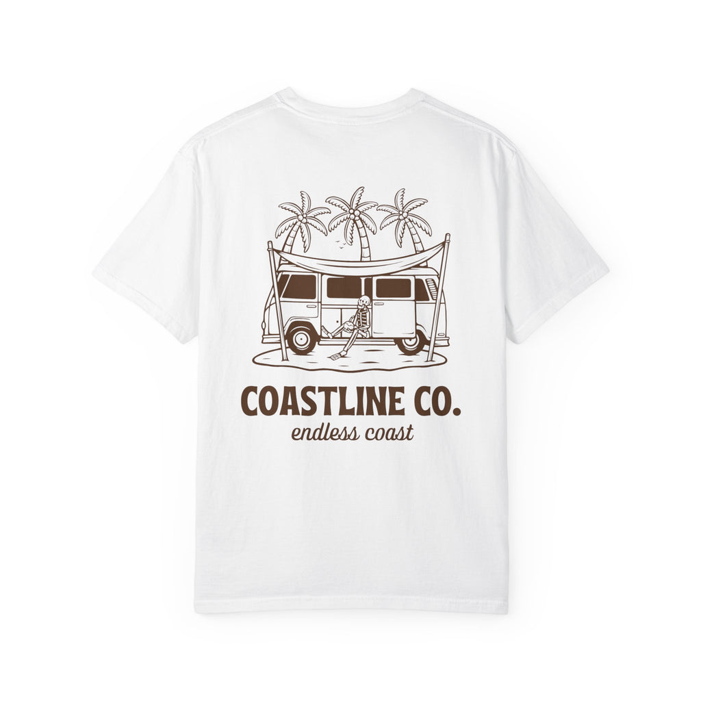Coastline Co. Surf Van T-Shirt — "Endless Coast" Graphic Tee