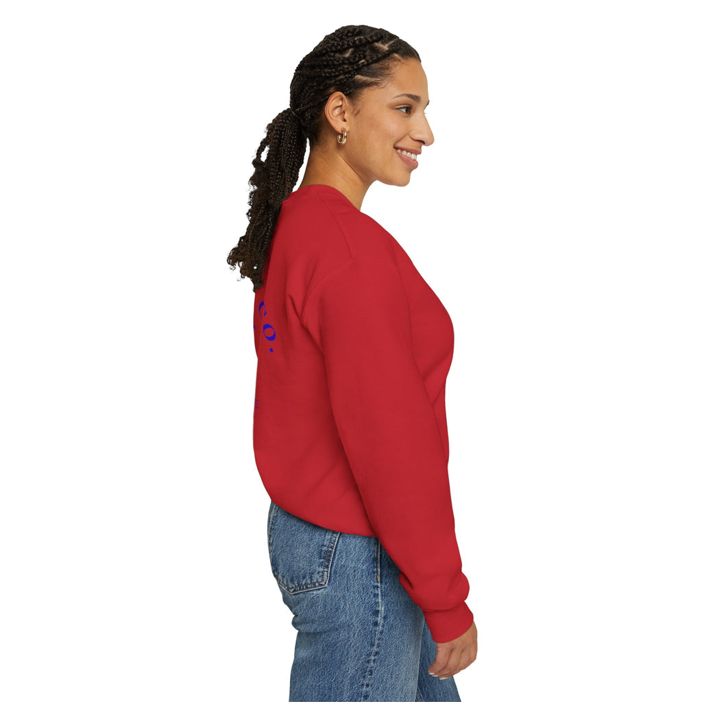 Coastline Co. Surf Crewneck Sweatshirt — 'Ride the Tide' Beach Pullover