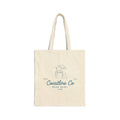 Coastline Co Canvas Tote Bag — Relax, Enjoy Beach Market Tote