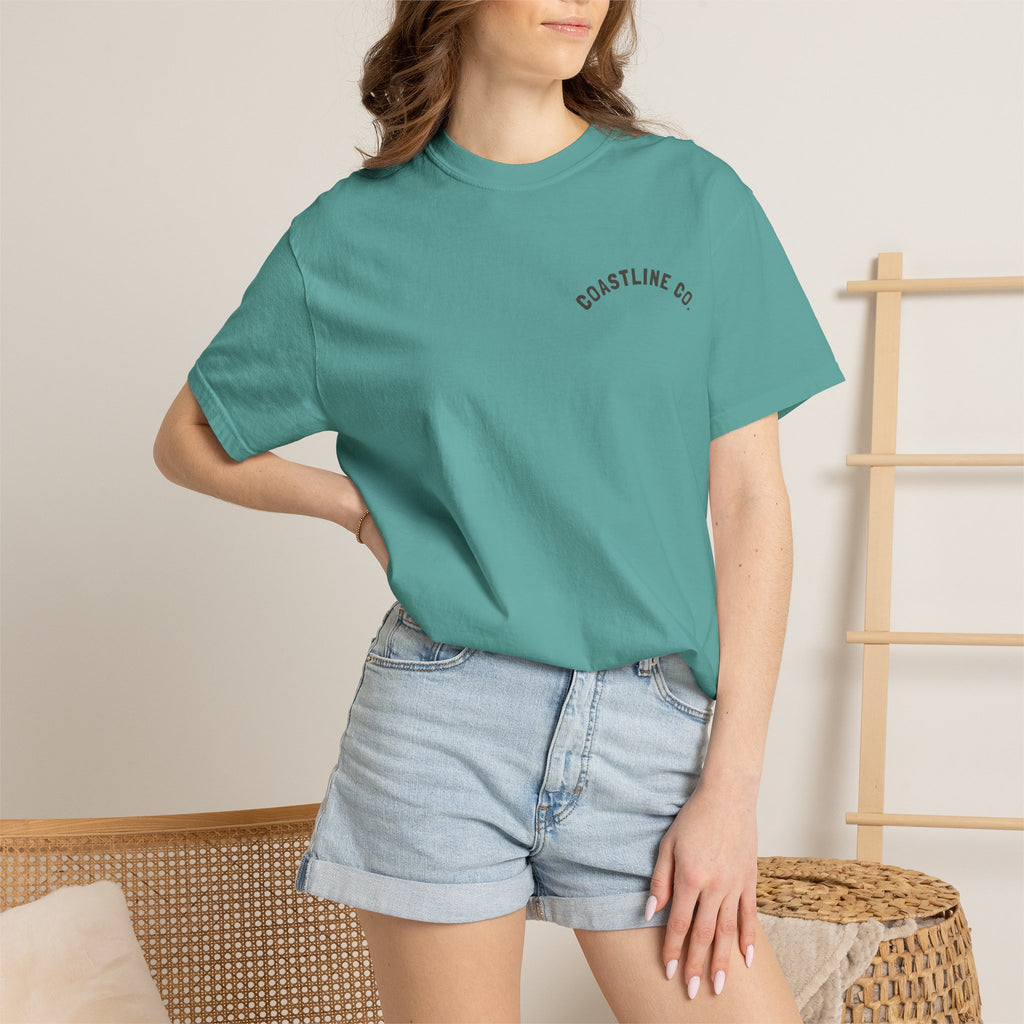 Coastline Co. Tribal Turtle Tee — "Move With A Purpose" Graphic T-Shirt