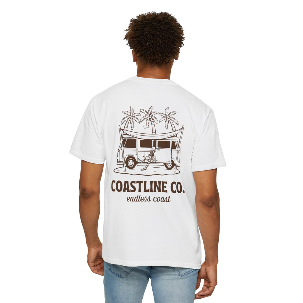 Coastline Co. Surf Van T-Shirt — "Endless Coast" Graphic Tee