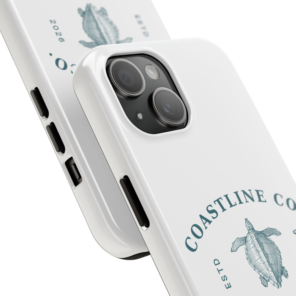 Coastline Co. Sea Turtle Phone Case – "Coastal Soul" Tough Protective Case