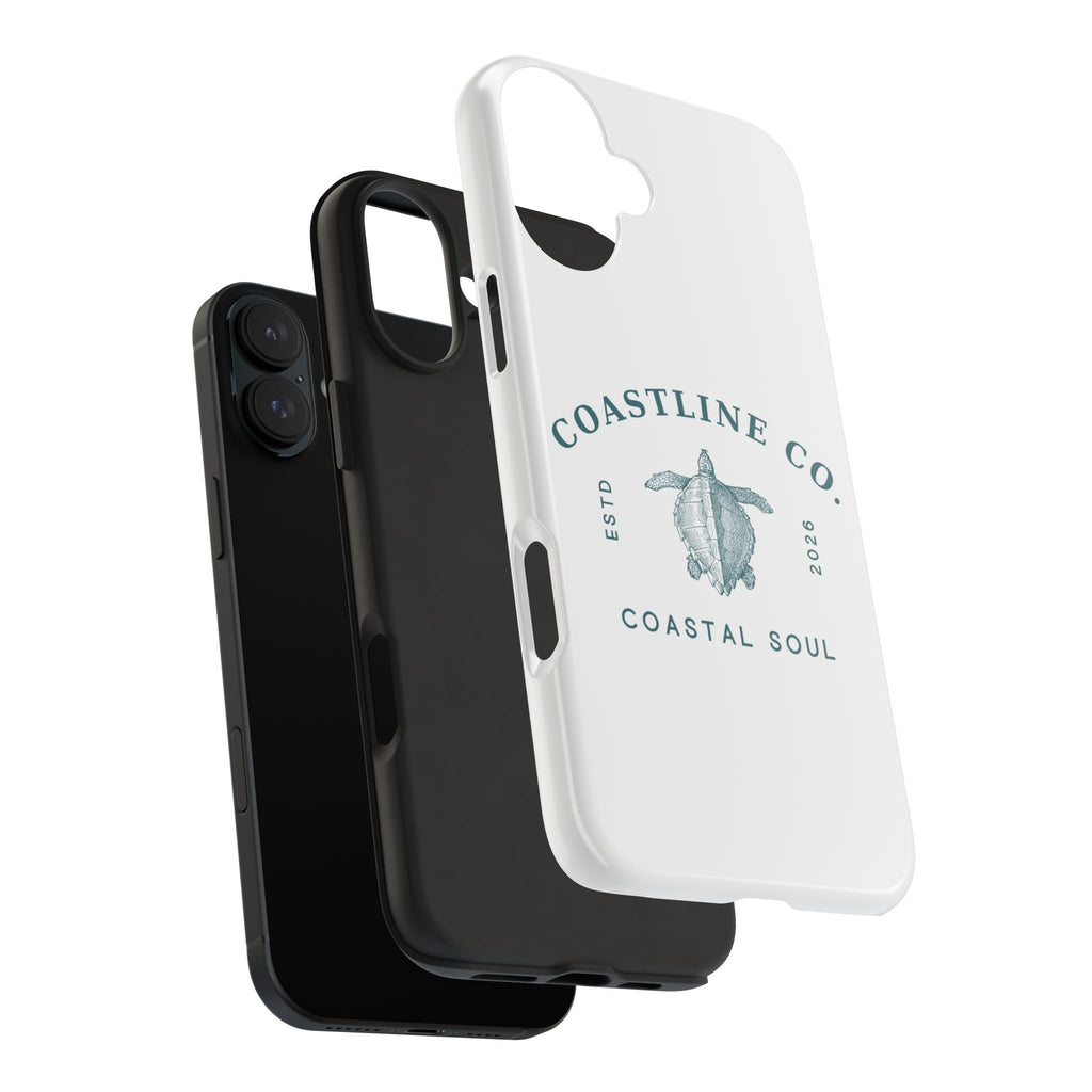 Coastline Co. Sea Turtle Phone Case – "Coastal Soul" Tough Protective Case