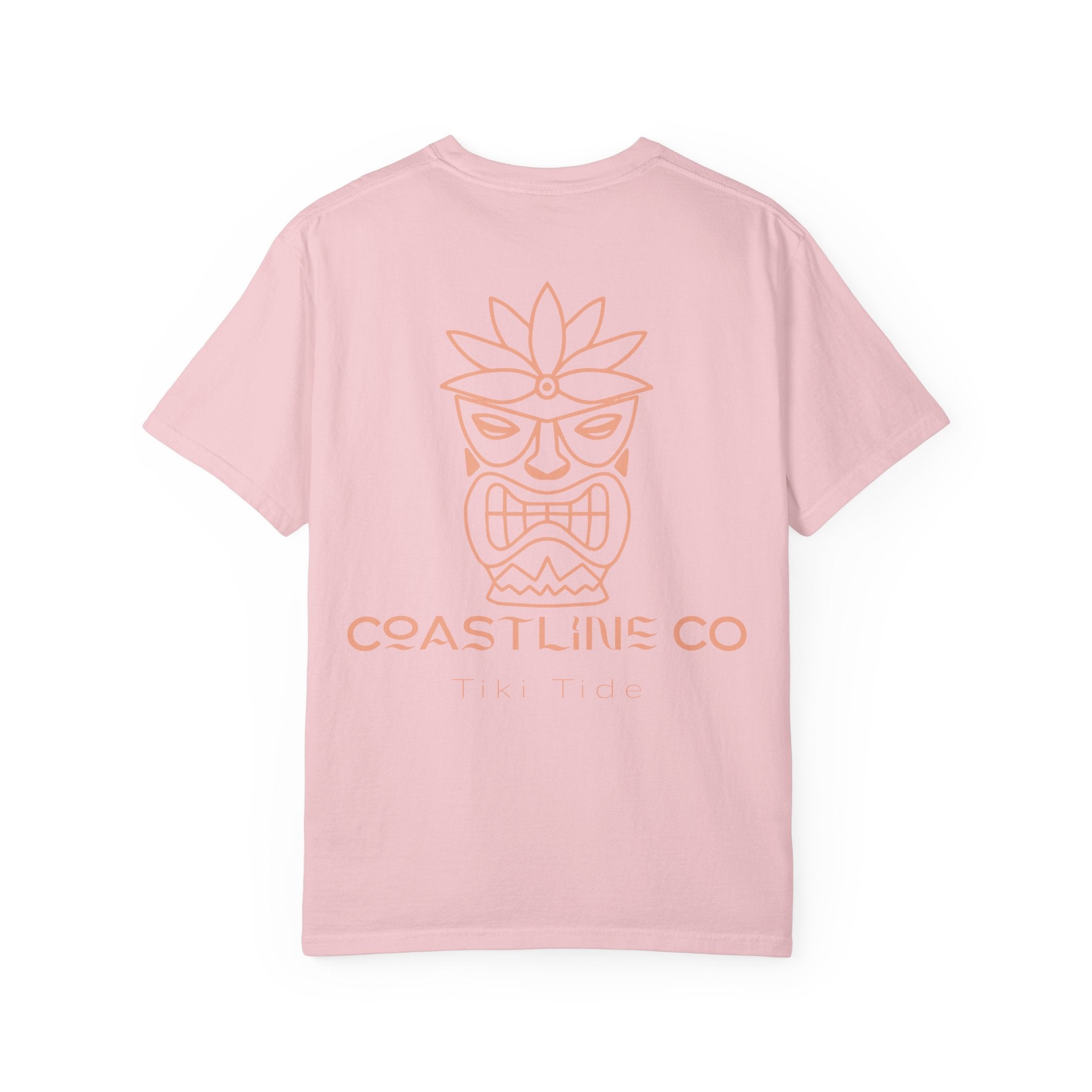 T-Shirt — Coastline Co Tiki Logo Tee (Back Graphic)