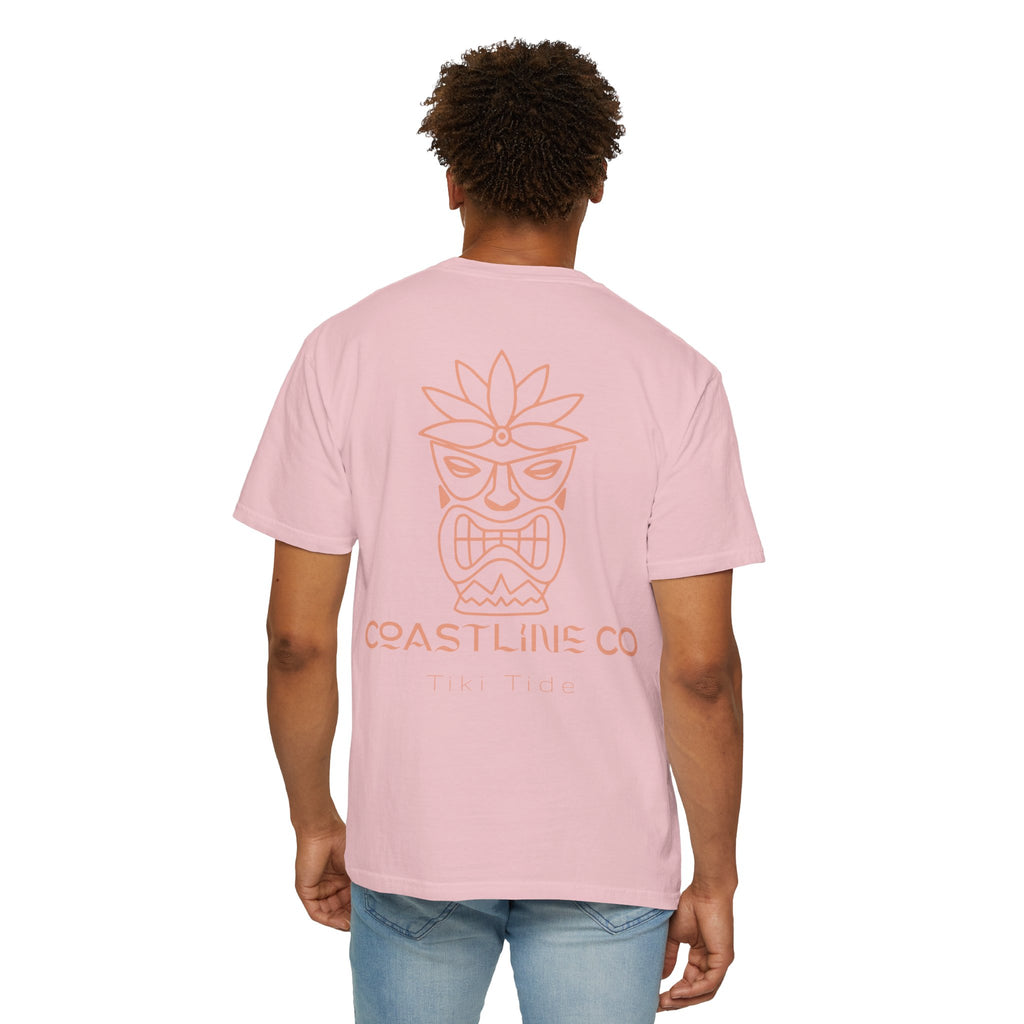 T-Shirt — Coastline Co Tiki Logo Tee (Back Graphic)