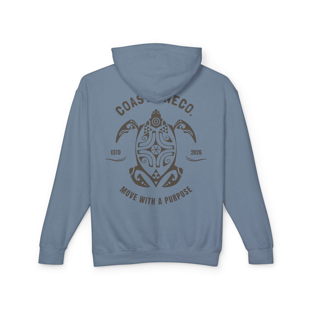 Coastline Co. Turtle Hoodie — Move With a Purpose Lightweight Pullover