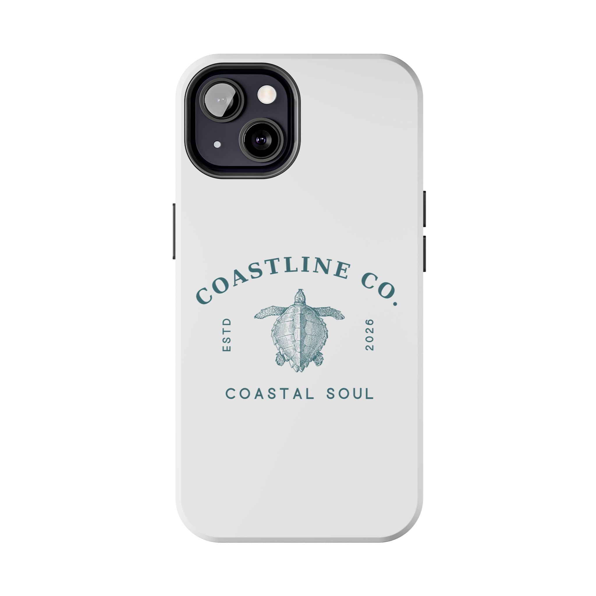 Coastline Co. Sea Turtle Phone Case – "Coastal Soul" Tough Protective Case
