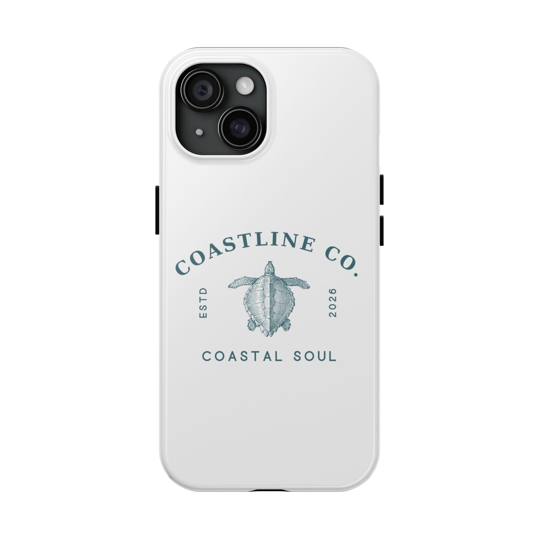 Coastline Co. Sea Turtle Phone Case – "Coastal Soul" Tough Protective Case
