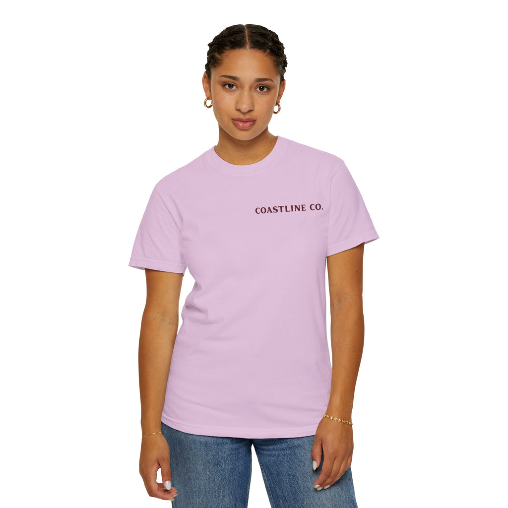 Coastline Co. Bass Patch Tee — "Lost in the Tide" Graphic T-Shirt