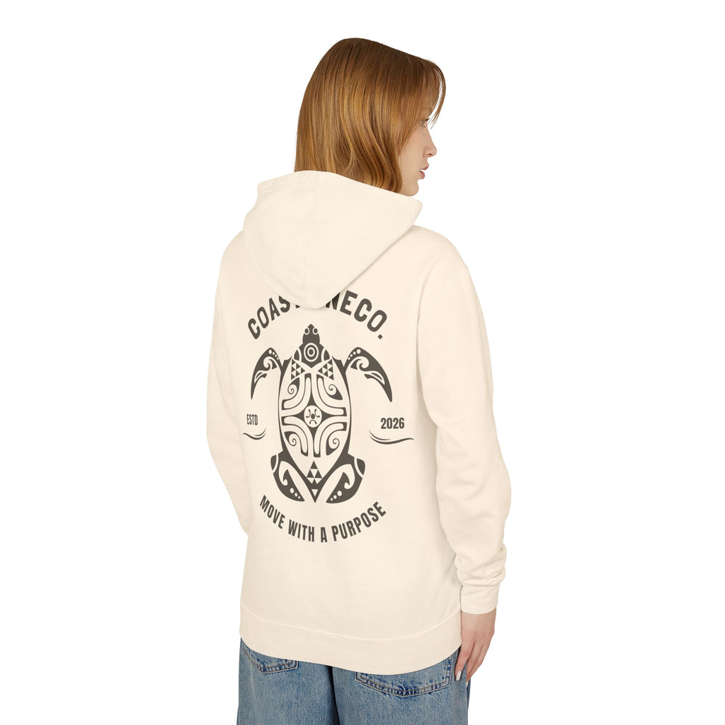 Coastline Co. Turtle Hoodie — Move With a Purpose Lightweight Pullover