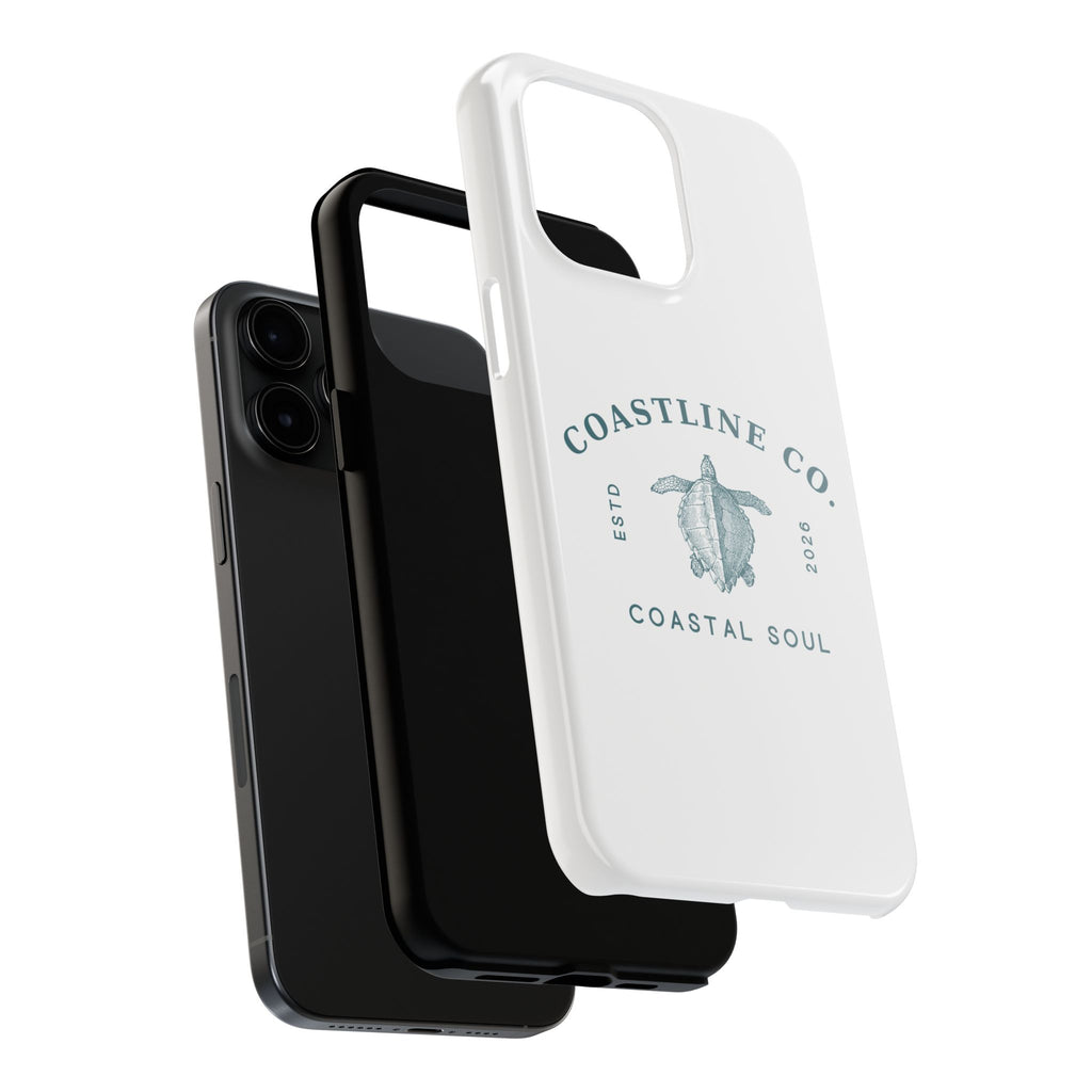 Coastline Co. Sea Turtle Phone Case – "Coastal Soul" Tough Protective Case