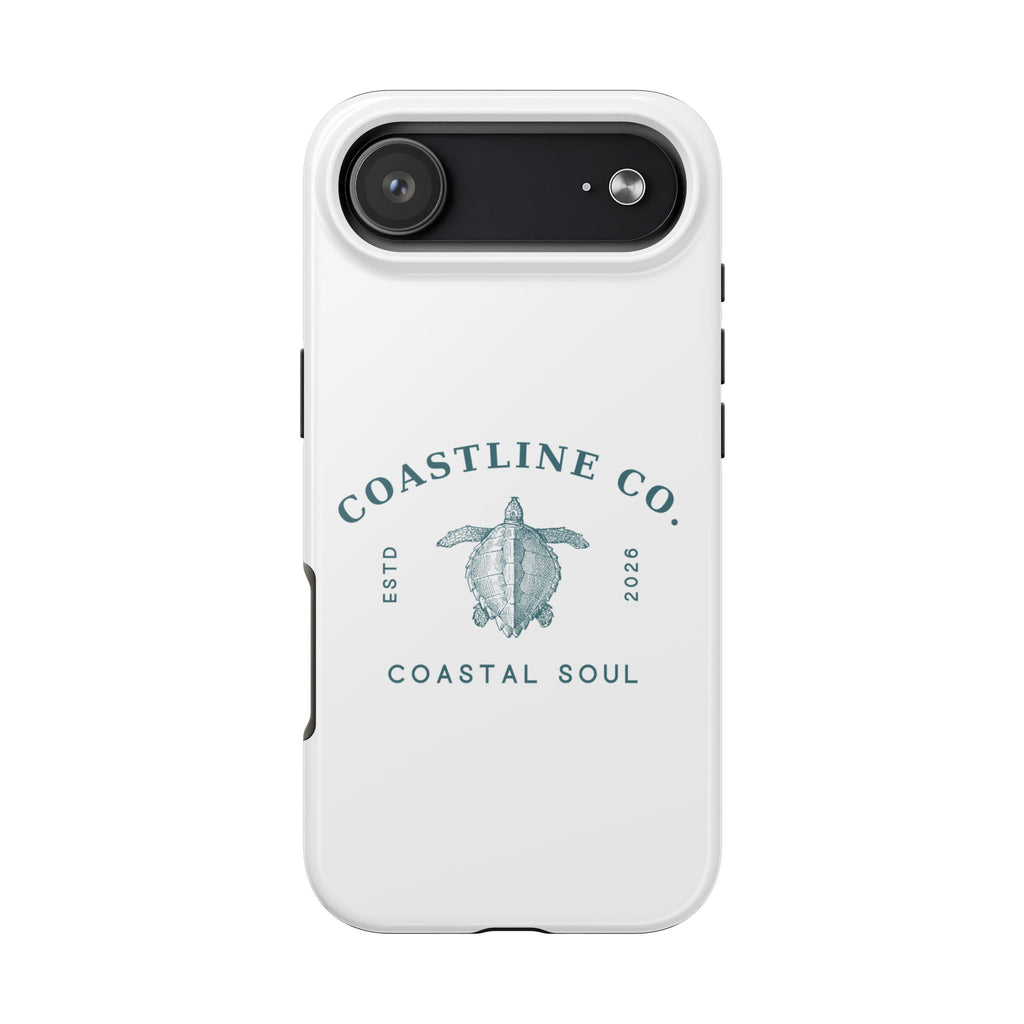 Coastline Co. Sea Turtle Phone Case – "Coastal Soul" Tough Protective Case