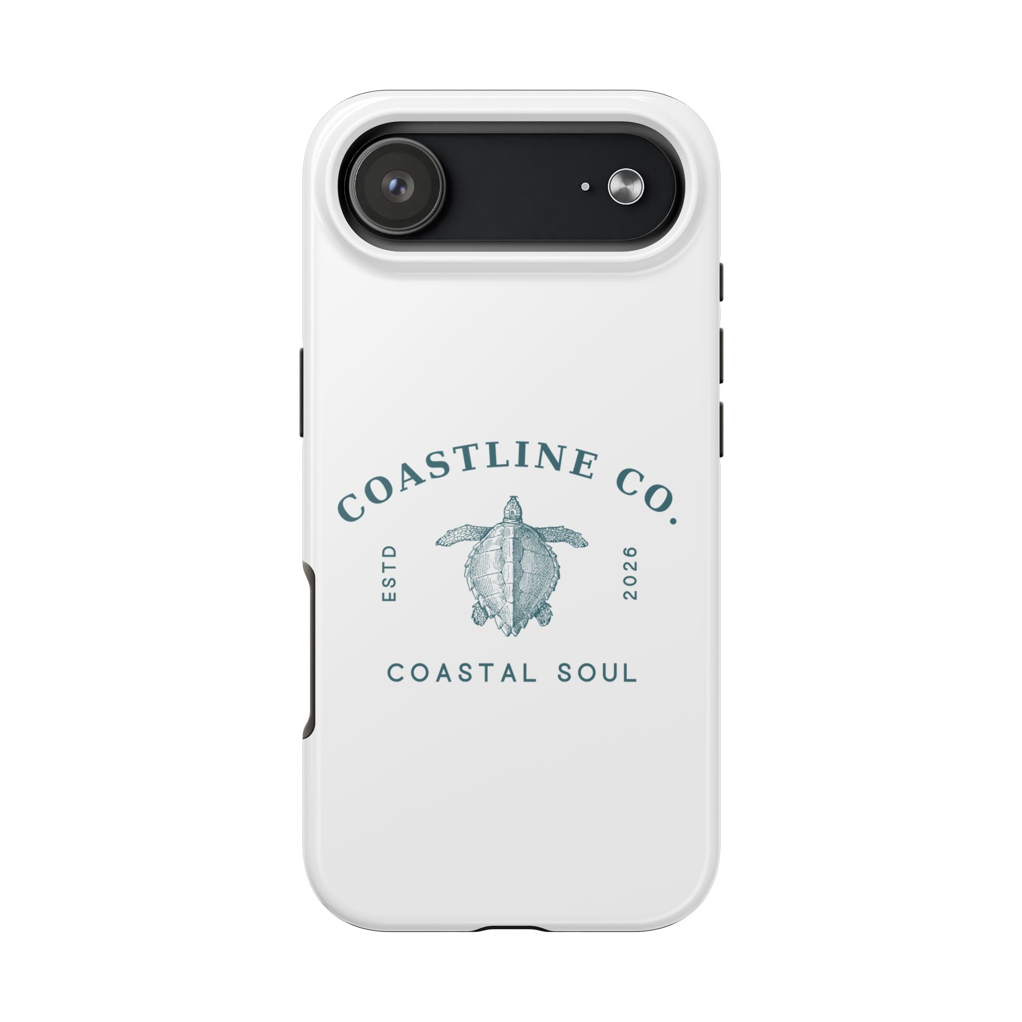 Coastline Co. Sea Turtle Phone Case – "Coastal Soul" Tough Protective Case
