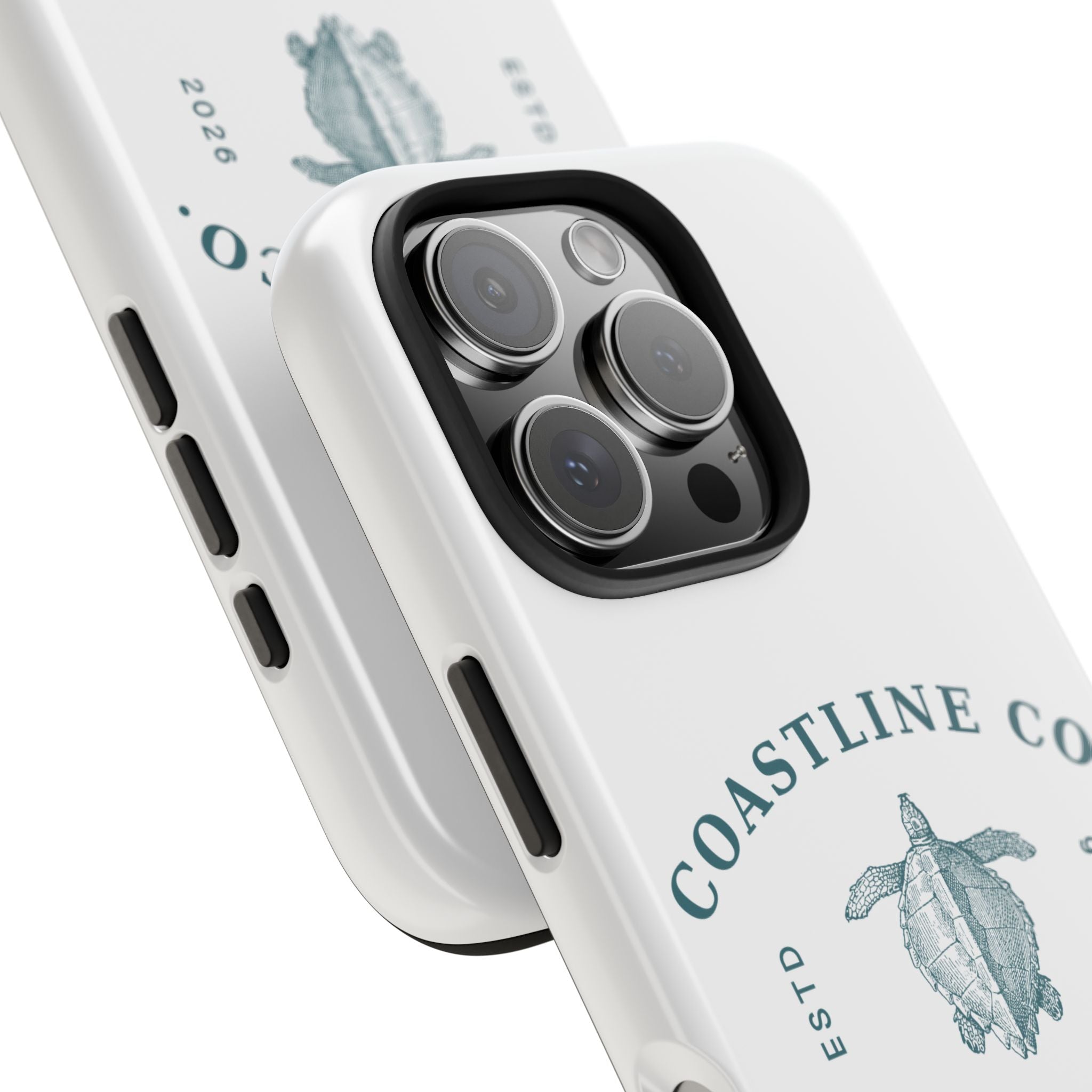 Coastline Co. Sea Turtle Phone Case – "Coastal Soul" Tough Protective Case