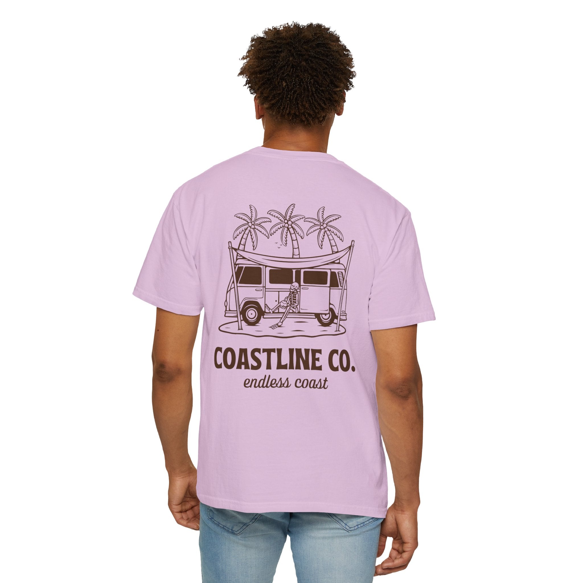 Coastline Co. Surf Van T-Shirt — "Endless Coast" Graphic Tee