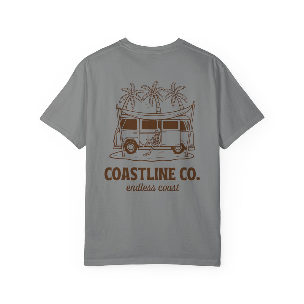 Coastline Co. Surf Van T-Shirt — "Endless Coast" Graphic Tee