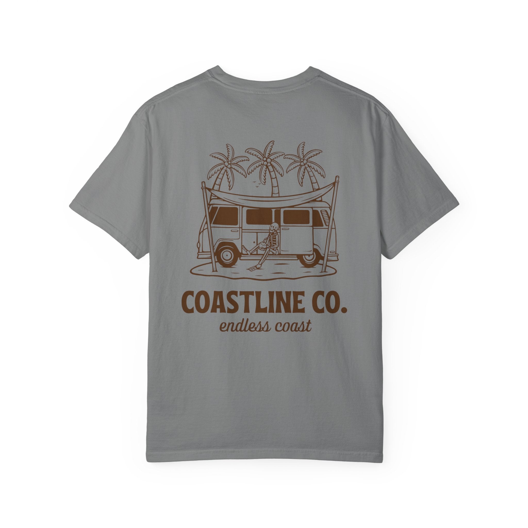Coastline Co. Surf Van T-Shirt — "Endless Coast" Graphic Tee