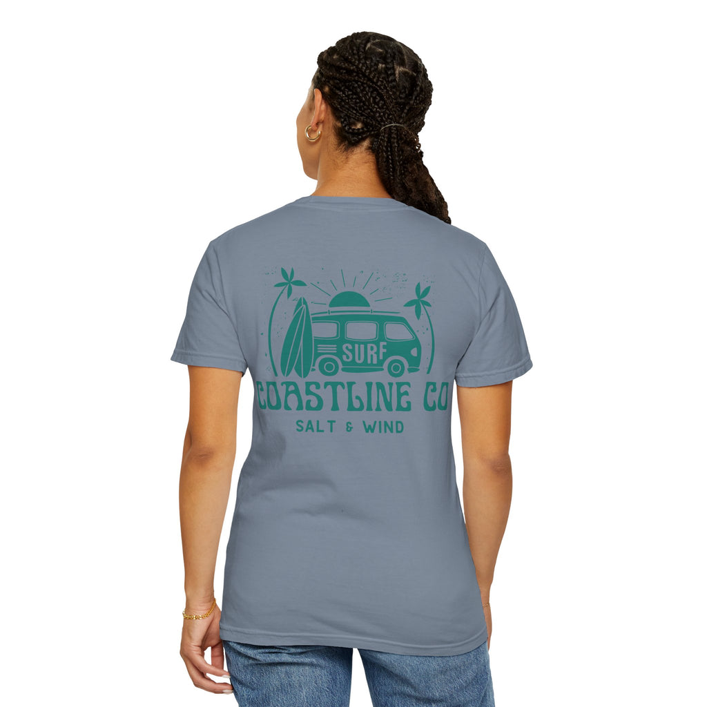 Coastline Co Surf Van T-Shirt — Retro Beach Graphic Tee
